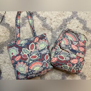 SET of Vera Bradley NOMADIC FLORAL (RETIRED)